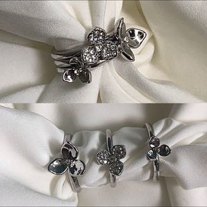 Flower Stacking Rings